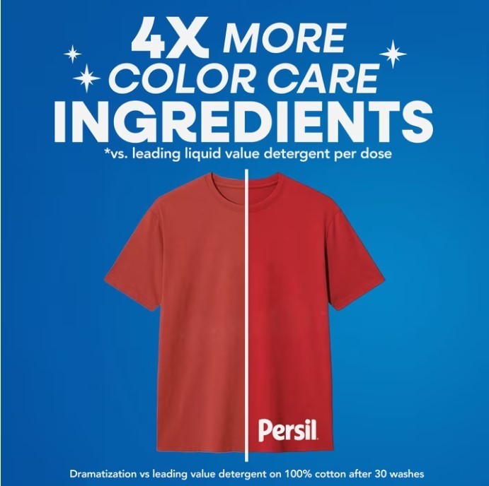 Persil Ultra Pacs Deep Clean Laundry Detergent Intense Fresh 76 Count