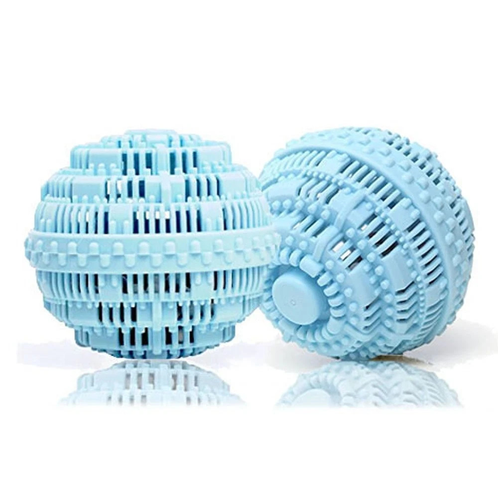 Eco Friendly Wash Ball & Detergent Laundry Ball, Set of 2(Light Blue)