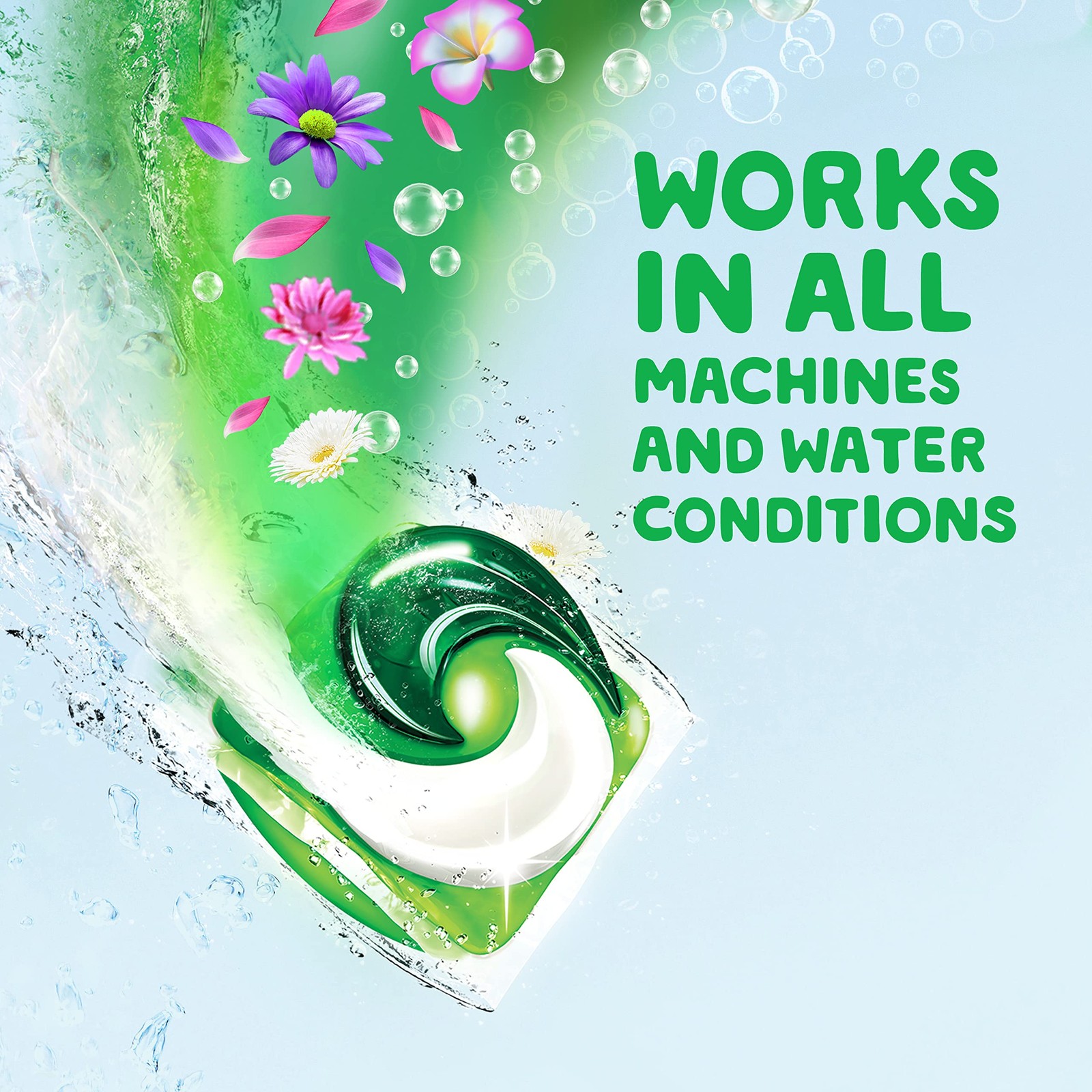 Gain Flings Laundry Detergent Pacs with Odor Defense, 112 Count (Pack of 1)