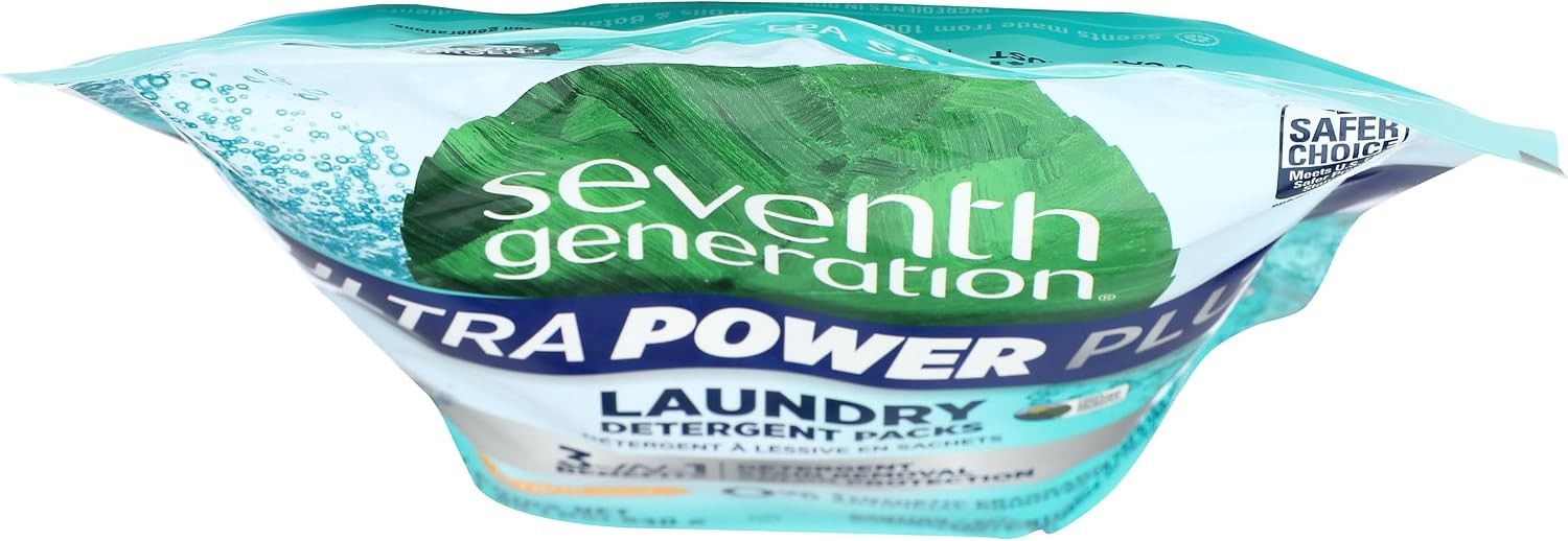 Laundry Detergent Packs Ultra Power Plus 42 Count 29.6 Ounce
