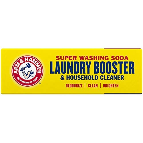 ARM & HAMMER Super Washing Soda Household Cleaner 55 Ounce (Pack of 1), Multi