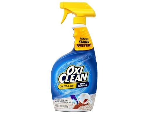 OxiClean Carpet Stain Remover Liquid 24oz Fresh Scent Low Odor