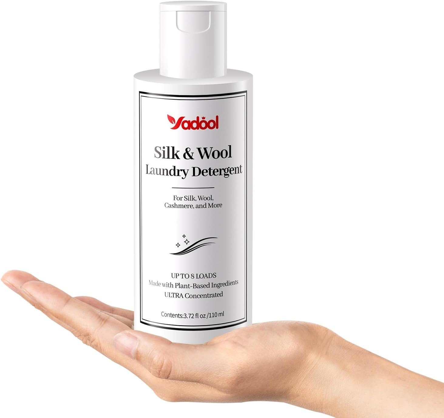 Plant-Based Delicate Fabric Detergent – Cashmere, Silk, Wool, 3.72 Fl Oz