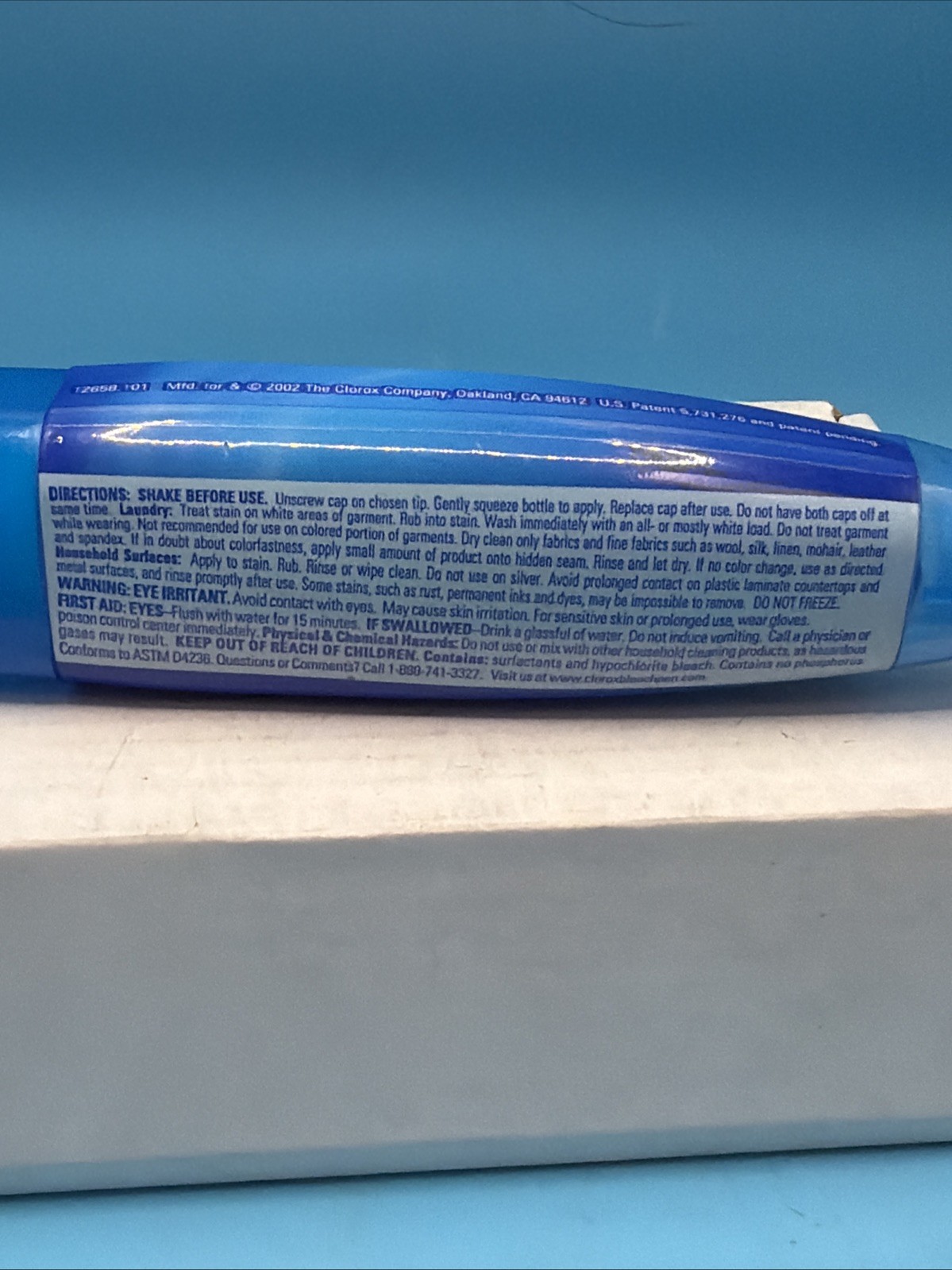 Clorox Bleach Pen Gel Dual Tipped Discontinued USED #1