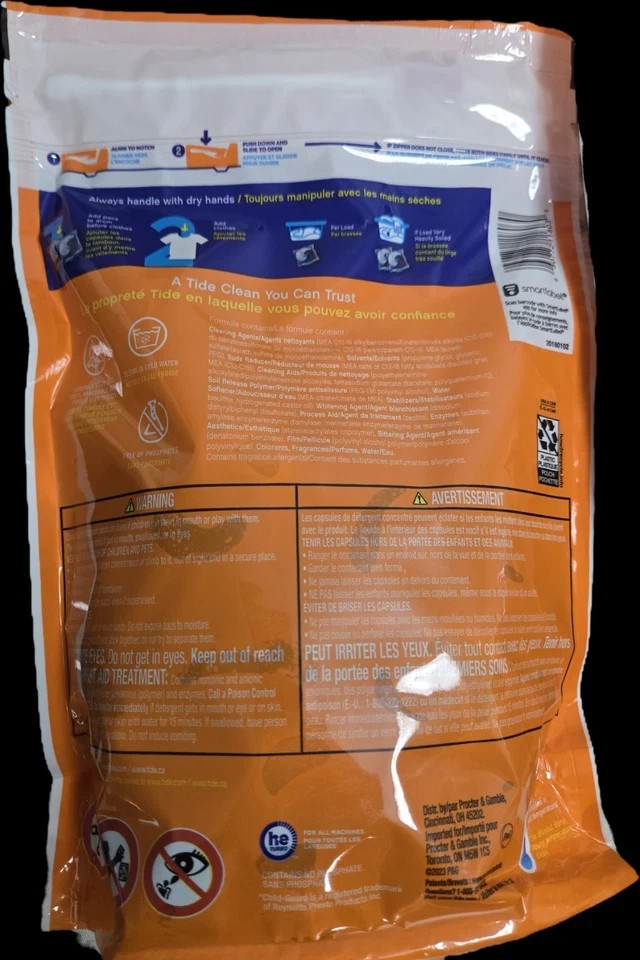 Tide Power Pods Downy Soft Boosters 18 Count Pods Compare to OXI BRAND NEW!