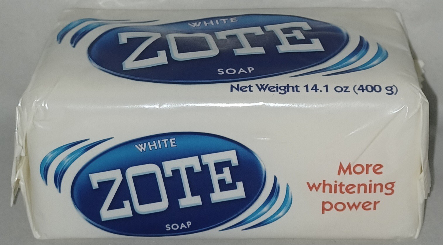 Zote White Bar Laundry Soap 14.1oz ( 400g)