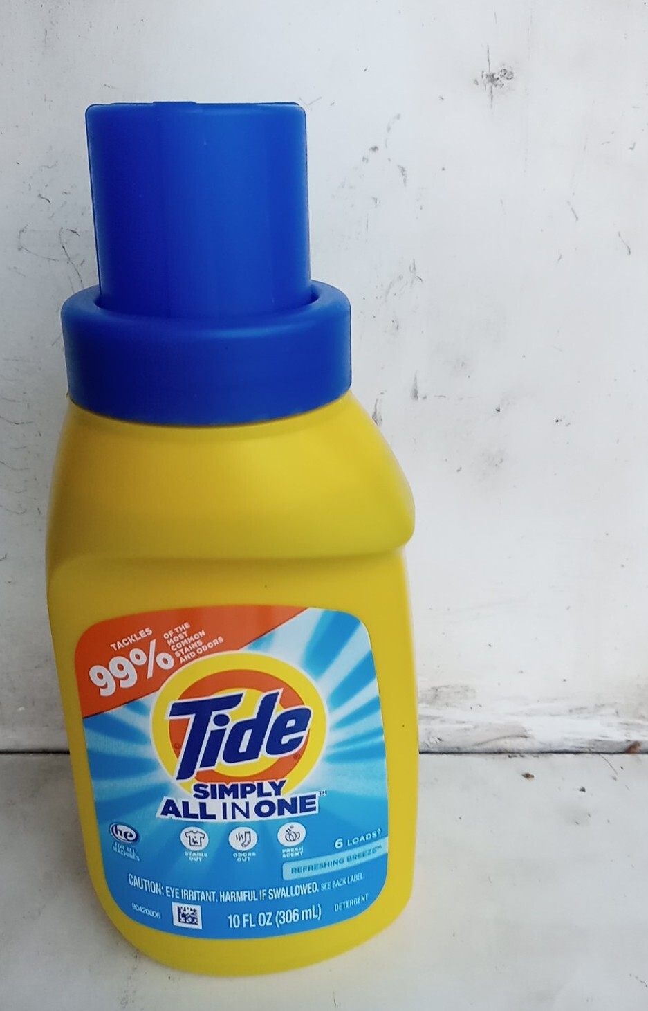 Tide Simply Clean & Fresh Liquid Laundry Detergent 6 Loads – 10 oz