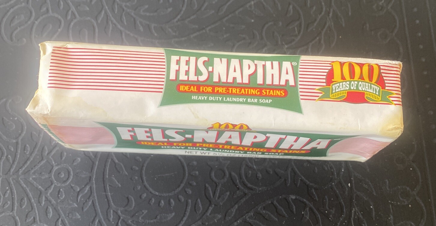 Fels-Naptha Heavy Duty Laundry Bar Soap Homemade Made in USA 100 Years Quality