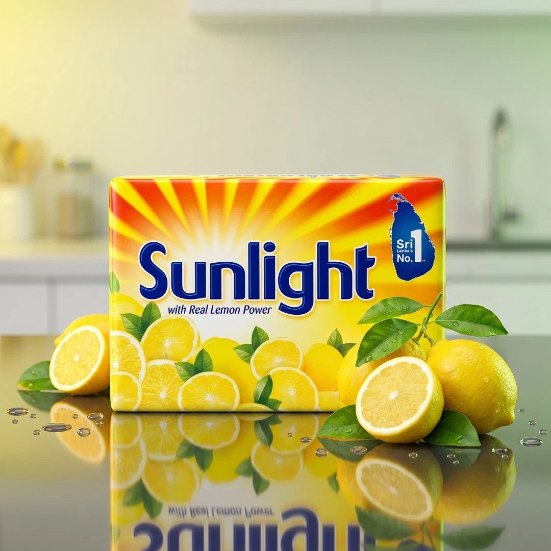 Sunlight Laundry Bar Soap Fresh Lemon Scent 110g x 3 | Budget Pack | Free Ship