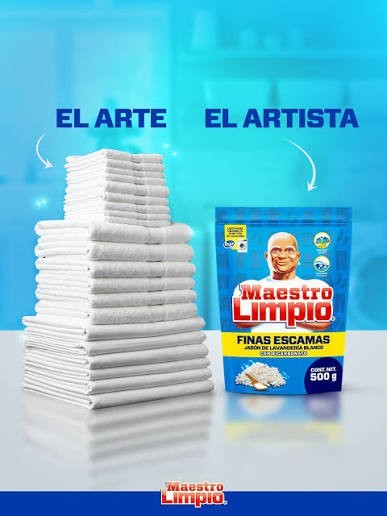 2xMaestro Limpio Finas Escamas Mexican Laundry Soap Flakes Bicarbonato 500g Bags