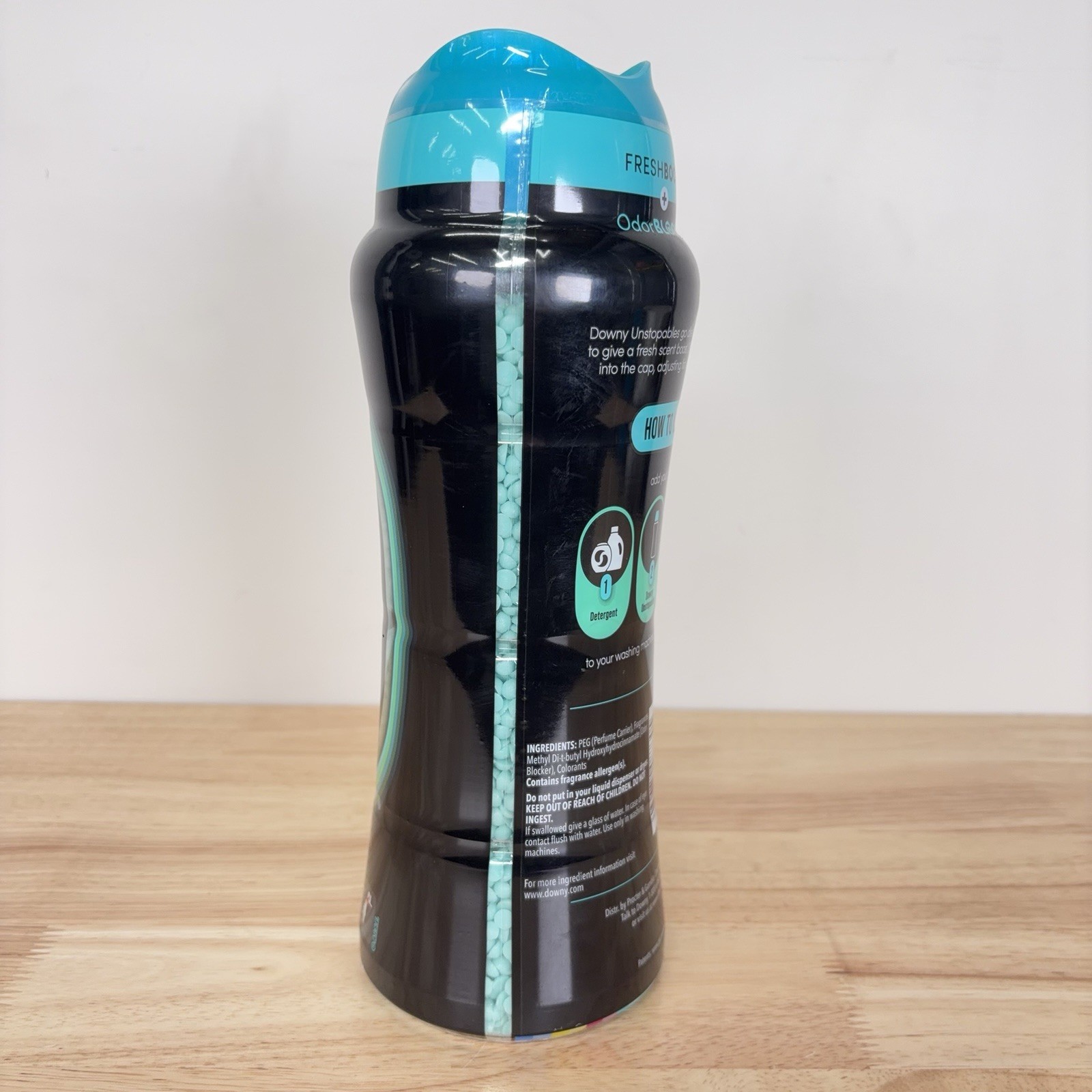 Downy Unstopables 18.2 oz In-Wash Laundry Scent Booster Beads Fresh Scent