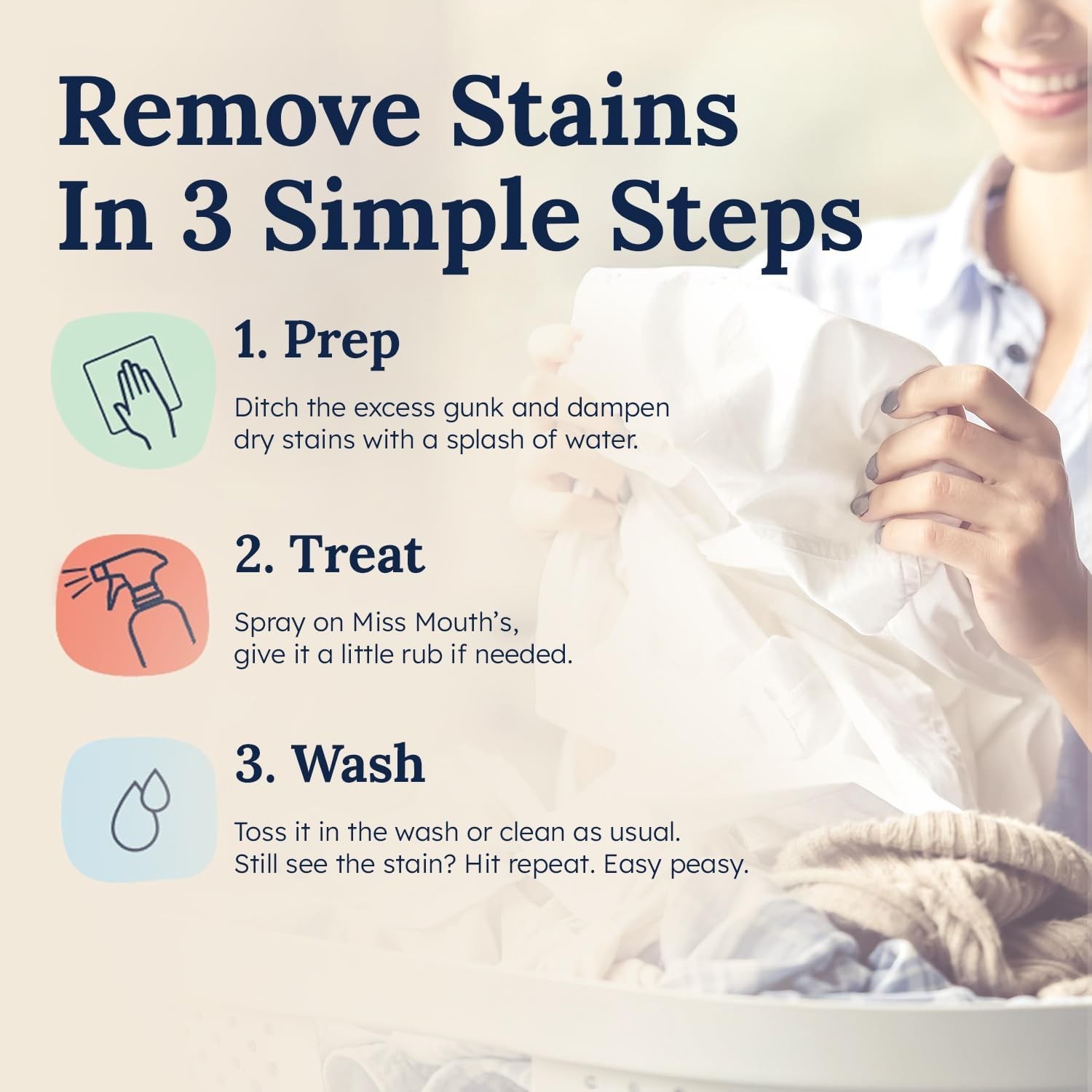 Stain Remover Spray 16oz Food Grease Coffee Baby Laundry Carpet Upholstery
