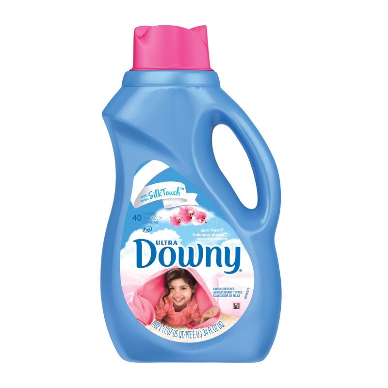 Downy Ultra April Fresh Scent 40 Loads Fabric Softener High Efficiency 34oz 1 pk