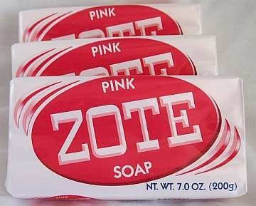 Zote Laundry Detergent Soap 7oz Pack of 3 Coconut Oil Fresh Scent