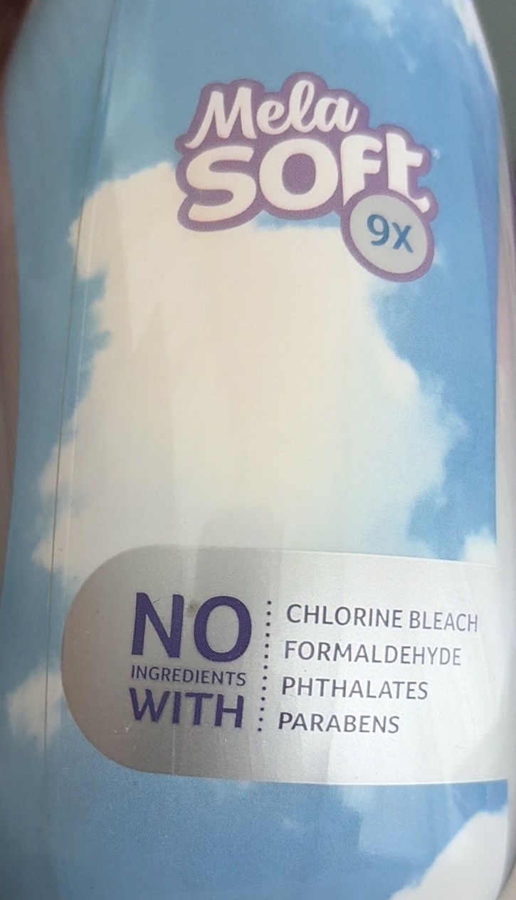 Melaleuca MelaSoft 9X Fabric Softener Ecosense Clean Cotton Scent 32 oz 96 load