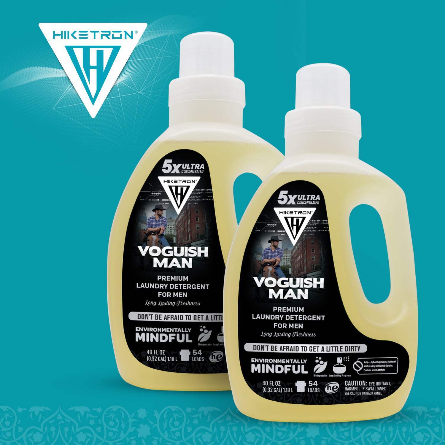 Hiketron Voguish Man Masculine Scented Long Lasting Liquid Laundry Detergent