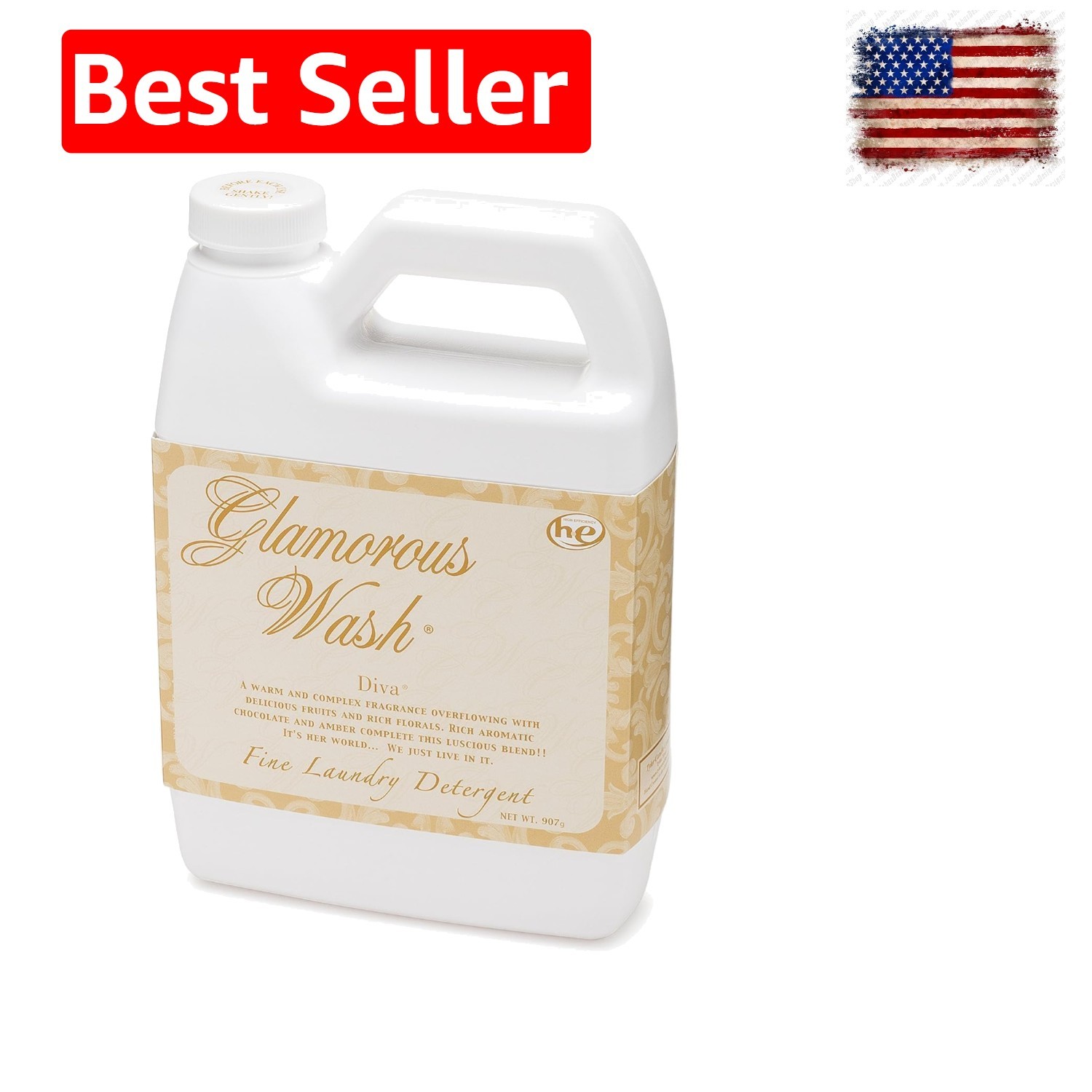 TYLER Glamorous Wash, Floral, Liquid, Diva, 907g.