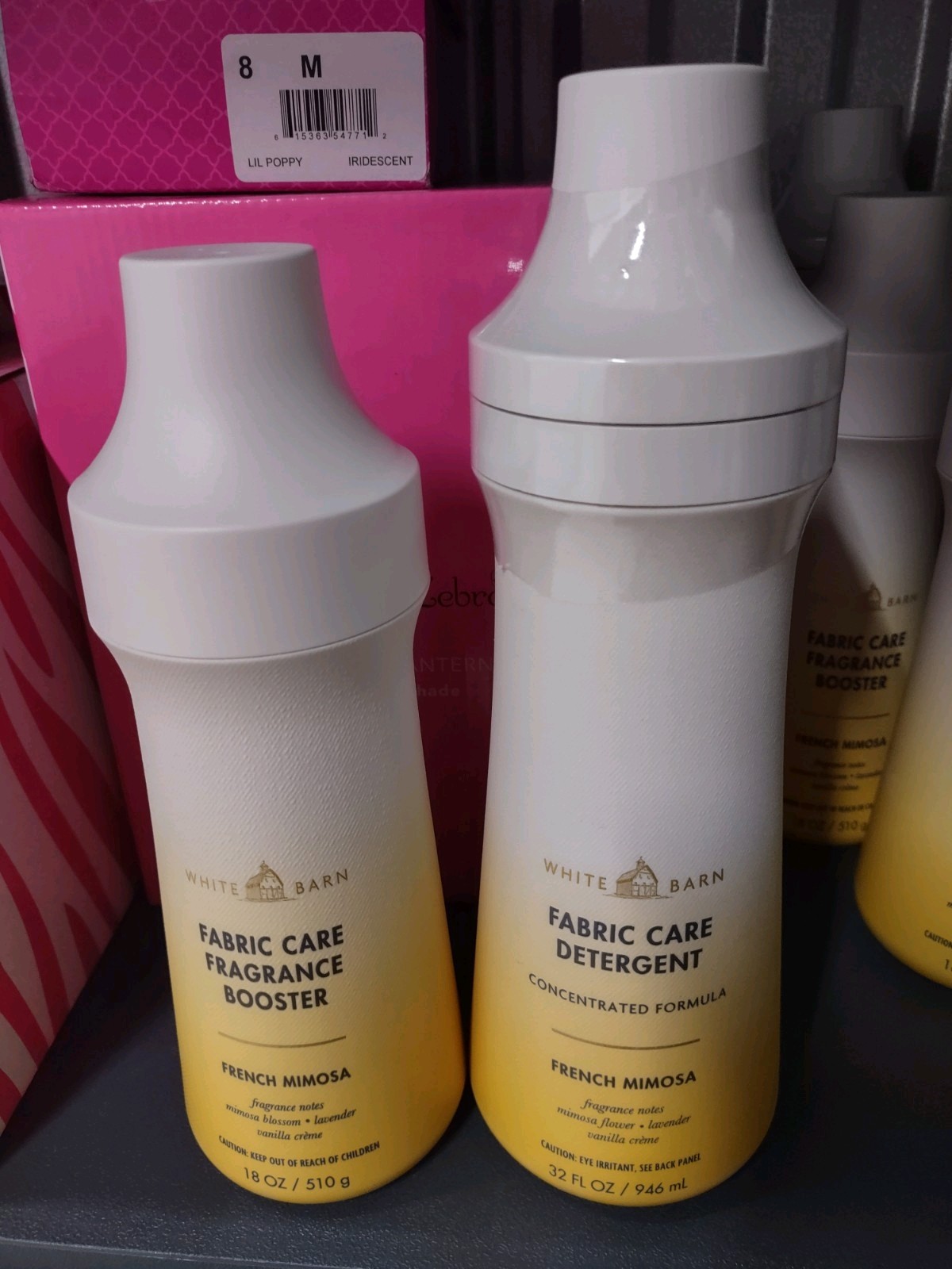 Bath & Body Works FRENCH MIMOSA Laundry Set Detergent + Booster NEW LAST SET!