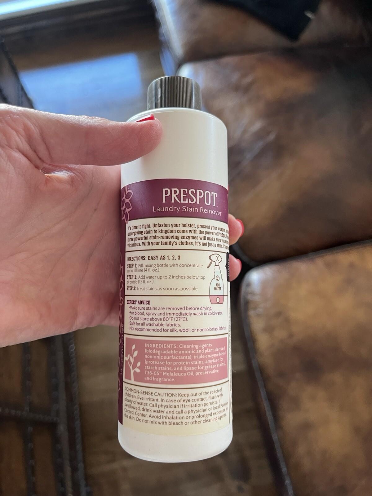New! Ecosense Melaleuca prespot laundry stain remover 8 fl oz.