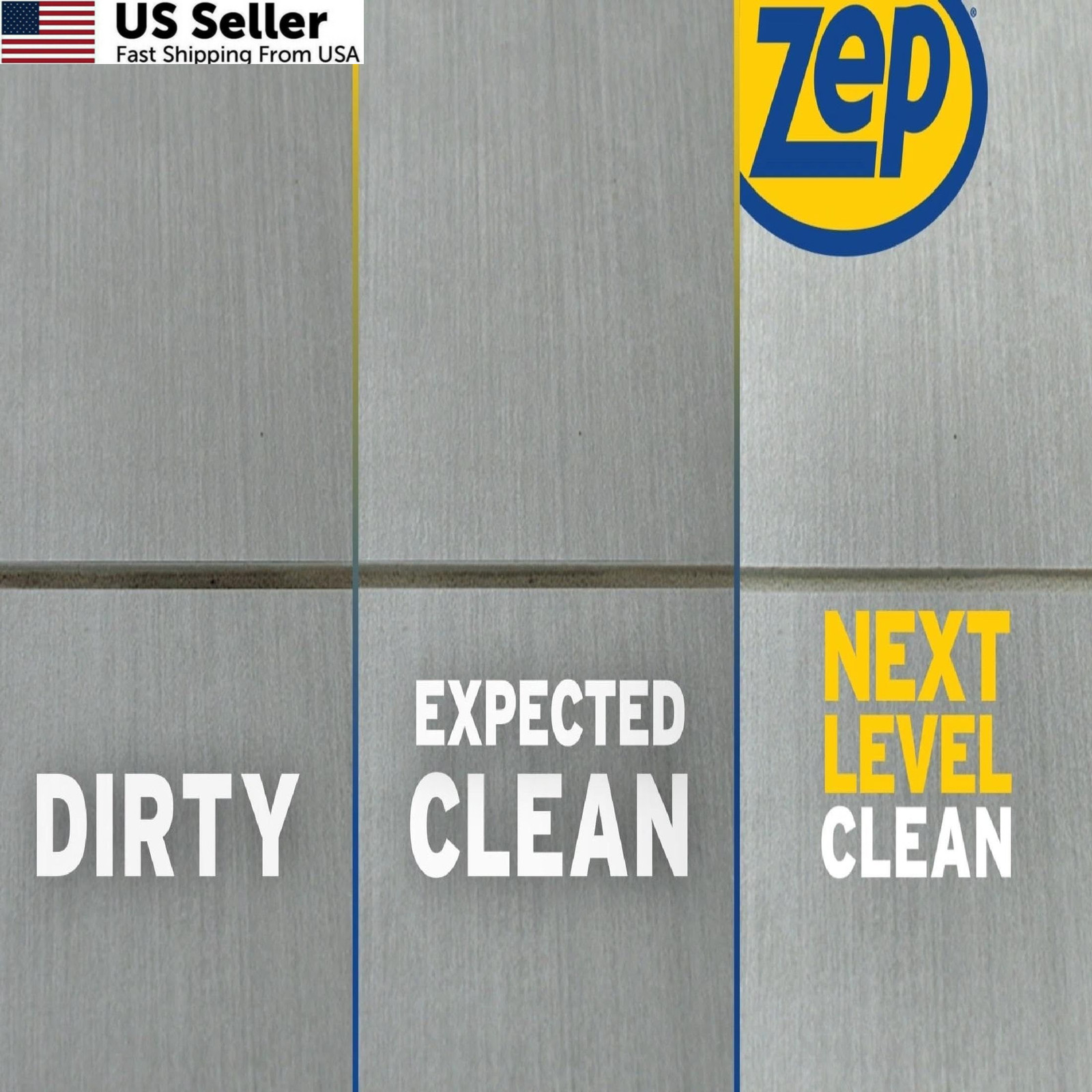 Zep Grout Cleaner and Brightener – 32 Ounce 32 Fl Oz (Pack of 1), ESSU104632