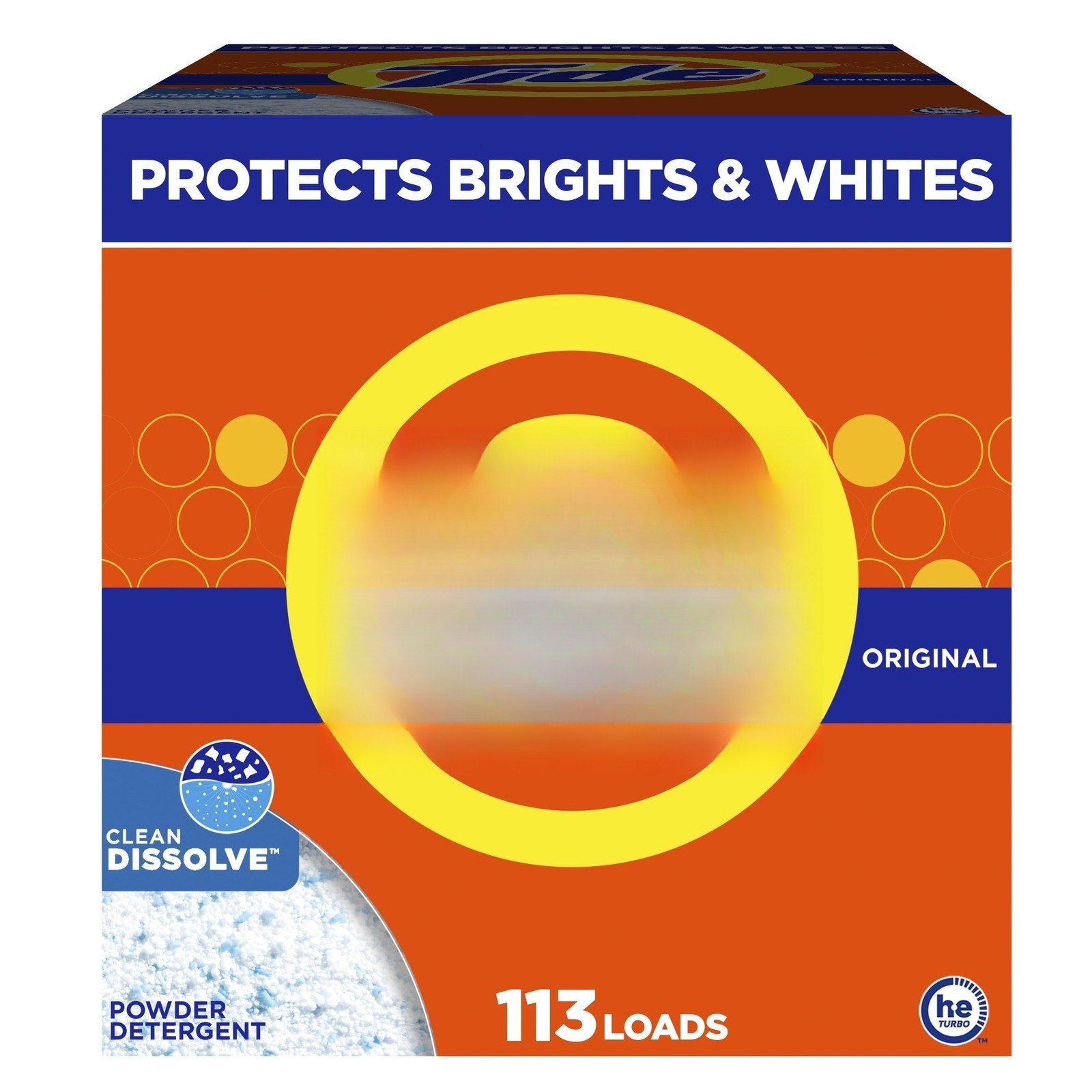 Powder Laundry Detergent, Original Scent, 129 oz, 113 Loads