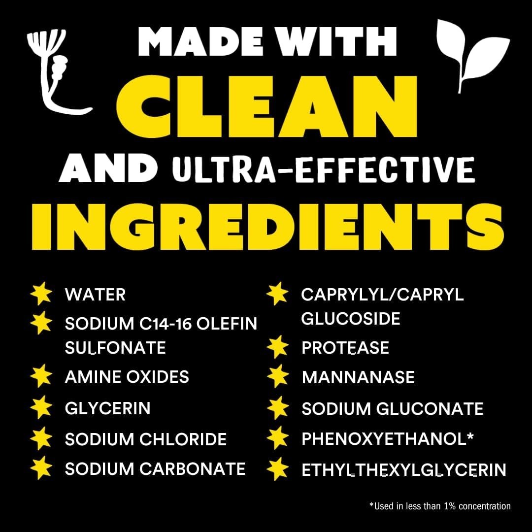 2x Concentrated Liquid Laundry Detergent – Unscented, 100 oz for Sensitive Skin