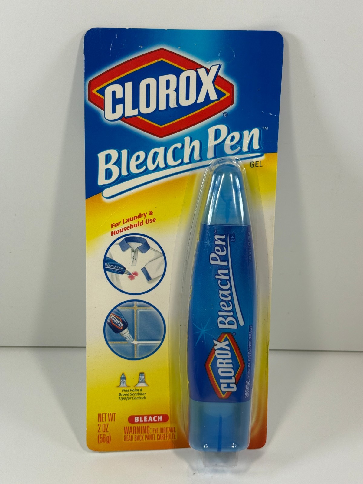 Clorox Bleach Pen Gel featuring Dual Tips 2 oz New Sealed