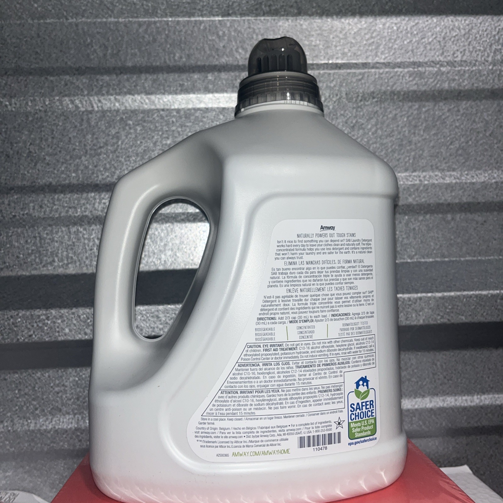 Amway Home SA8 Liquid Laundry Detergent and Fabric Softener, 4L