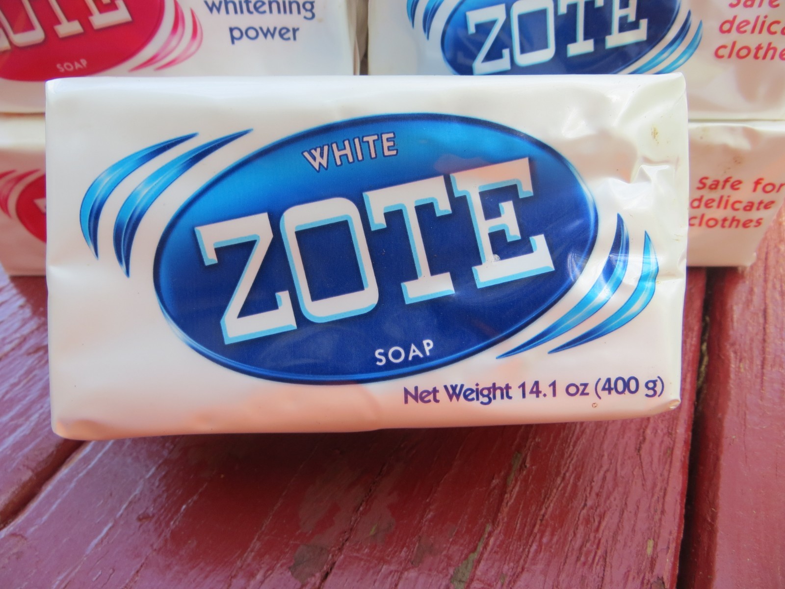 ZOTE LAUNDRY BAR SOAP PINK / WHITE 14.1OZ MIXED LOT OF 6