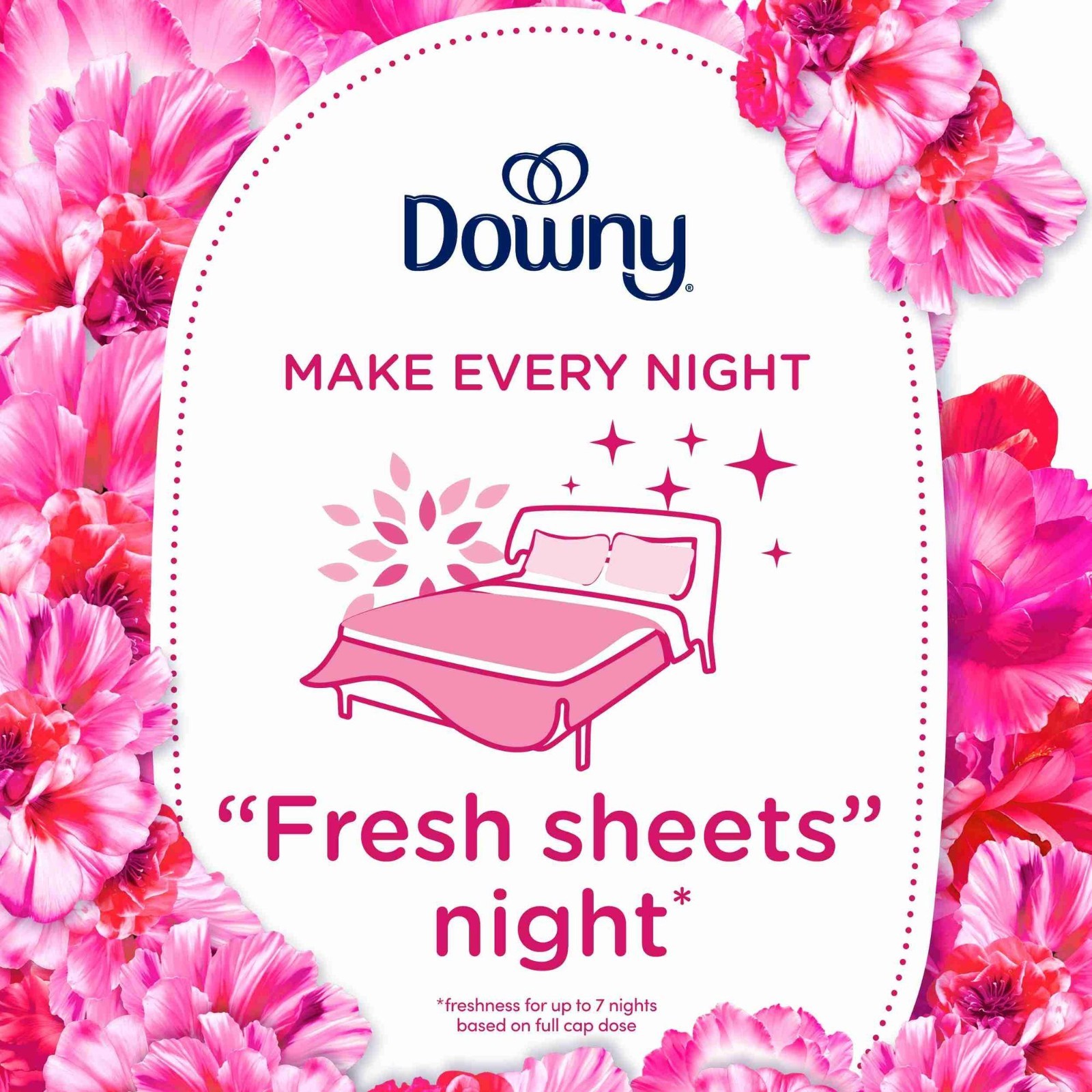 Downy Liquid Fabric Softener, April Fresh Scent, 140 fl oz, 190 Loads, 2 Pack