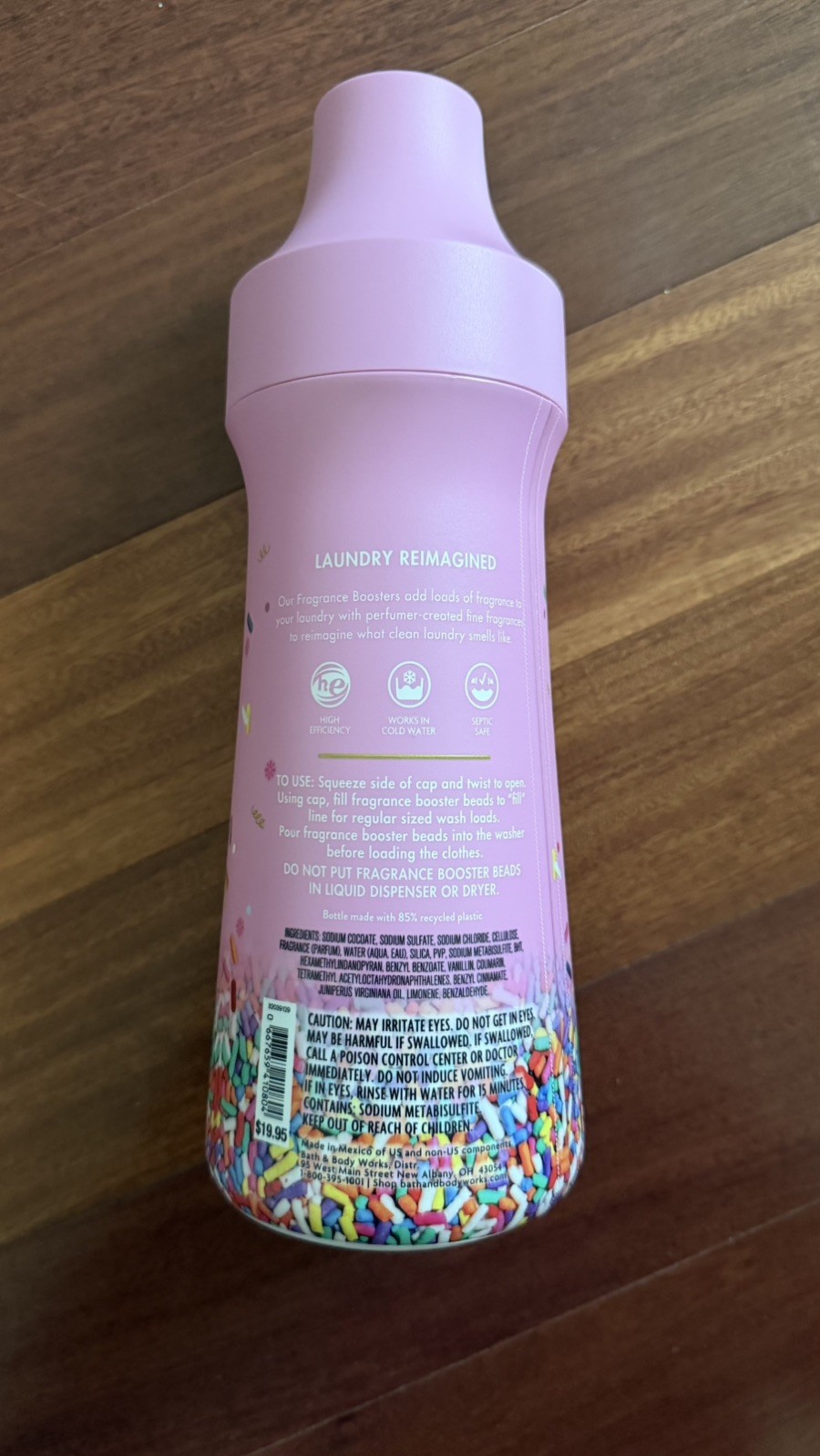 Bath & Body Works Milk Bar Birthday Cake Laundry Booster 18 oz RARE COLLECTION