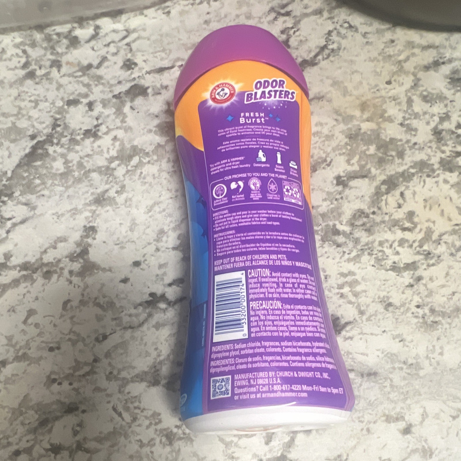 Arm & Hammer Odor Blasters Fresh Burst In-Wash Scent Booster Beads 15 oz