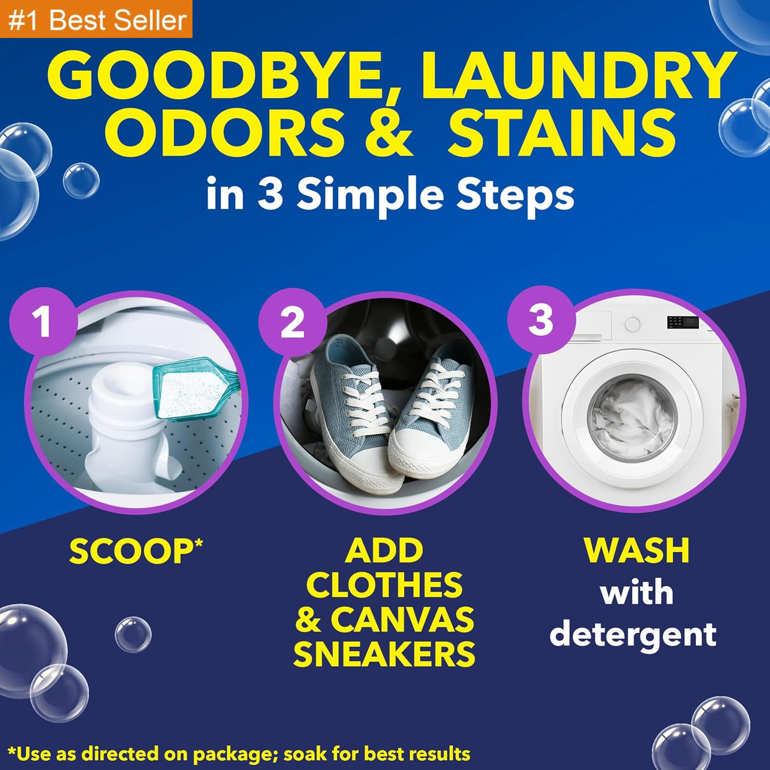 Oxiclean Odor Blasters Versatile Odor and Laundry Stain Remover Powder, 5 Lb