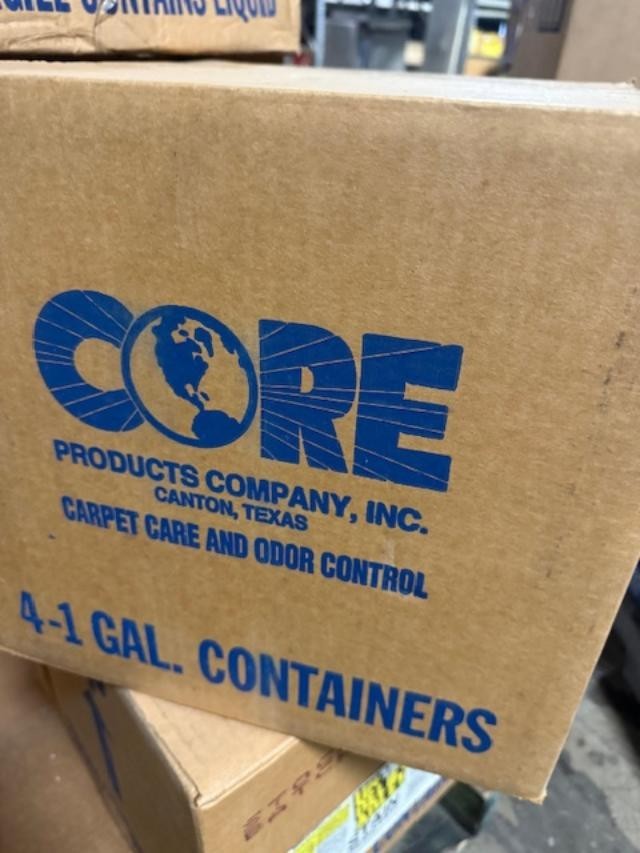 LOT OF 4 x 1GAL, CORE UNBELIEVABLE! Stain Remover Deodorizer (Pack of 4X1 GAL)