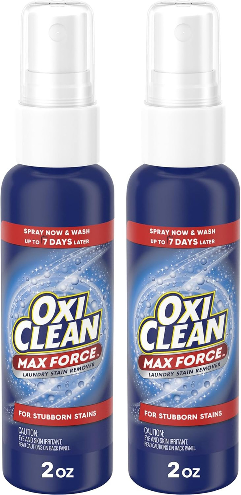 Oxiclean Max Force Baby Laundry Stain Remover Spray, Travel Size, 2 oz, 2 Pack