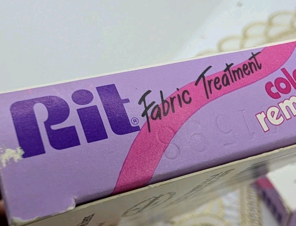 Set of 5 NOS Rit Color Remover Powder Laundry Treatment 2 oz each READ