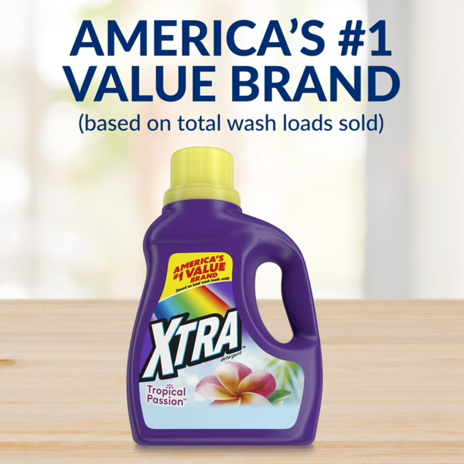Xtra Tropical Passion, 260 Loads Liquid Laundry Detergent, 312 fl oz, 2 Pack