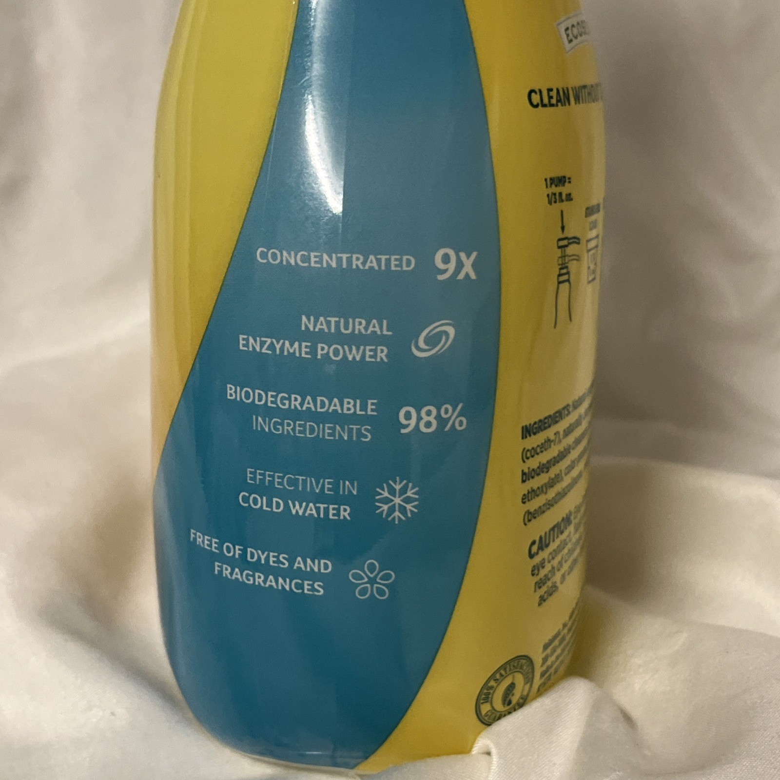 MELALEUCA Ecosense Mela Brite Color Booster Laundry Detergent /Scent-Free 32oz