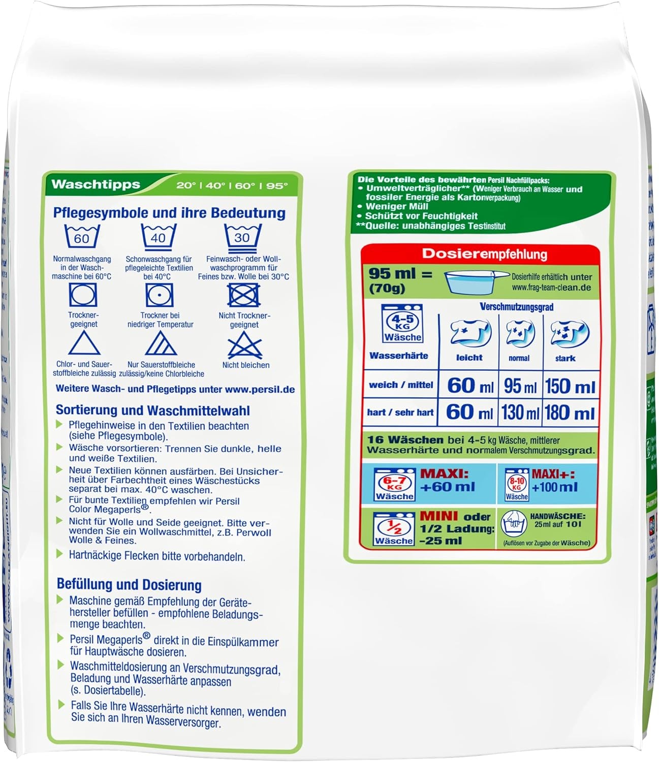 Universal Megaperls Deep Clean 16 Loads 2.6 lbs 1.12 Kg