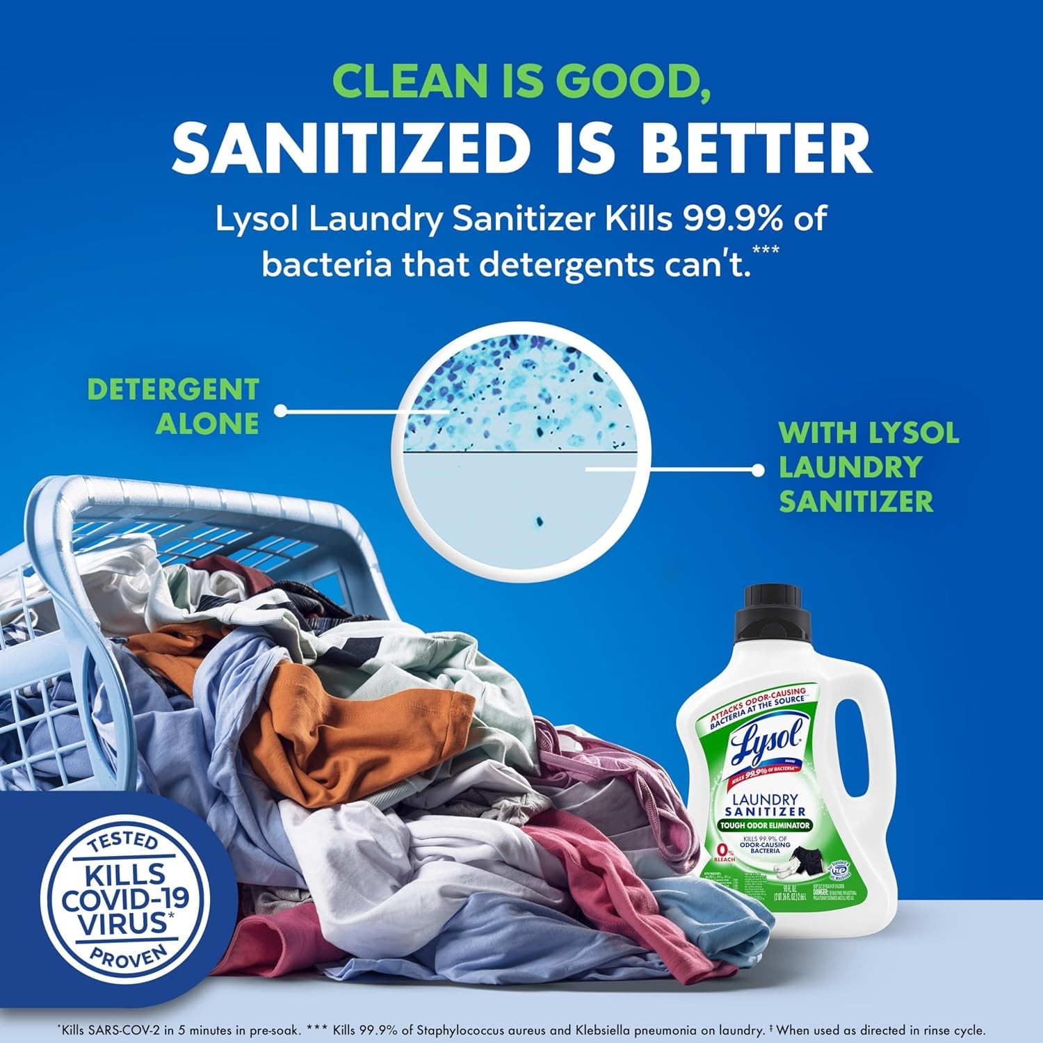 Tough Odor Eliminator Laundry Sanitizer Additive, Sanitizing Liquid For Gym