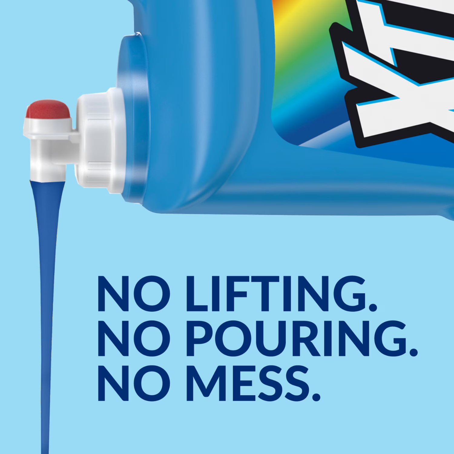 6 Pack Xtra Plus OxiClean Laundry Detergent Liquid 203.1 oz 131 Load Bottle