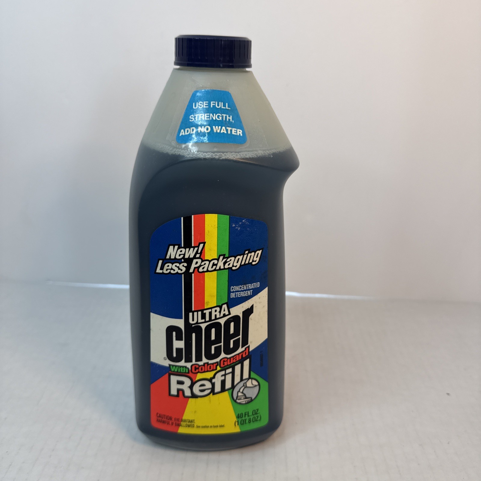 Vintage Ultra Cheer With Color Guard Refill Concentrated Detergent 1991