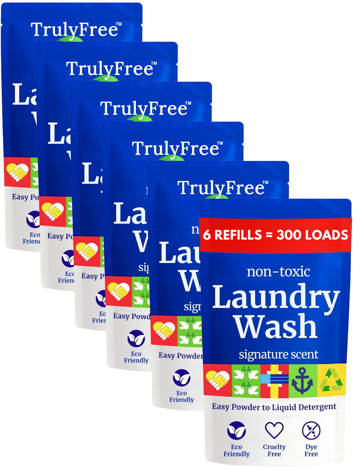 Natural Laundry Detergent for Sensitive Skin | Eco Friendly, Plant Based, Bab…