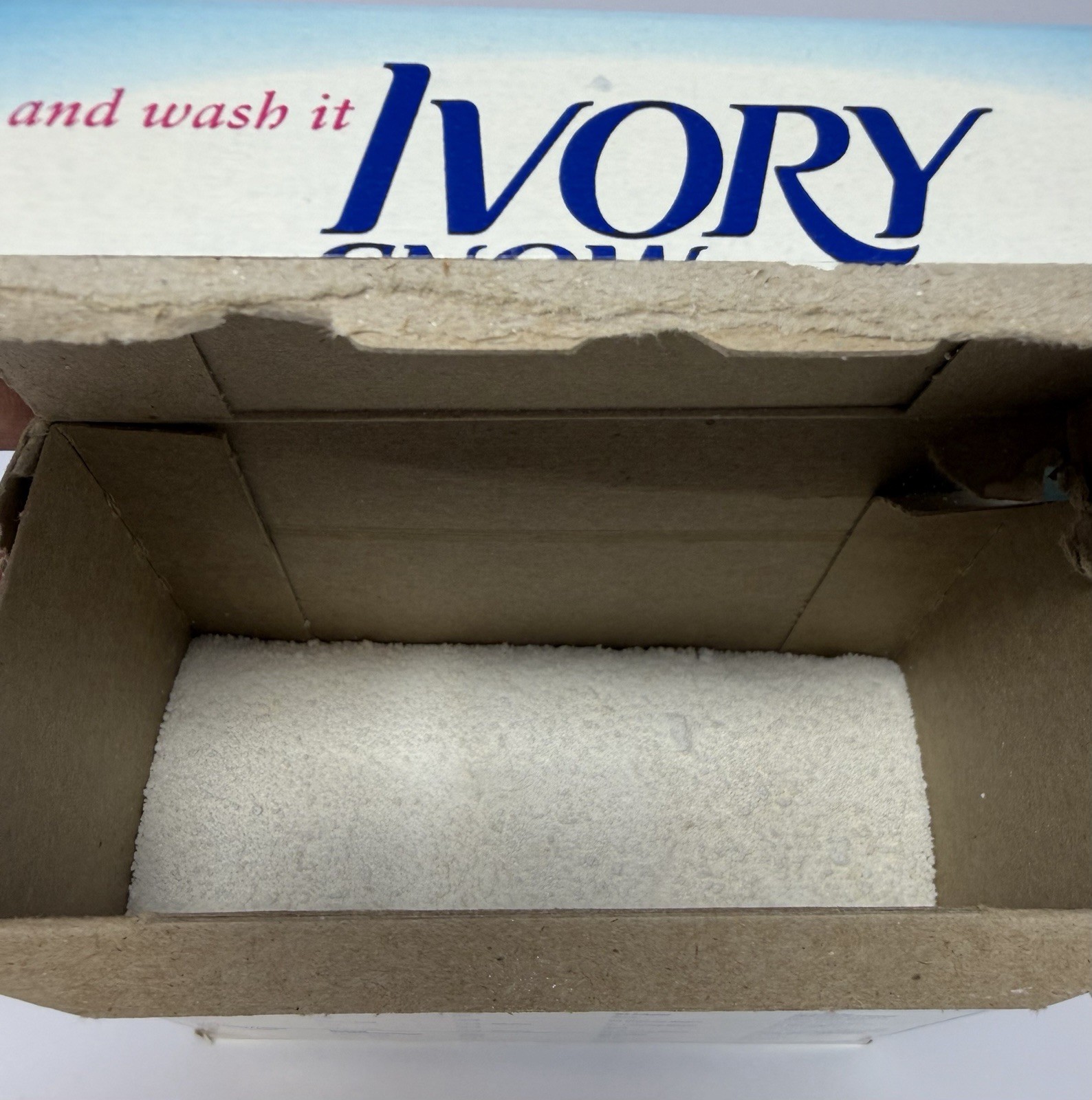 Ivory Snow Gentle Care Detergent Powder 26 oz 15 Load 50% Remaining