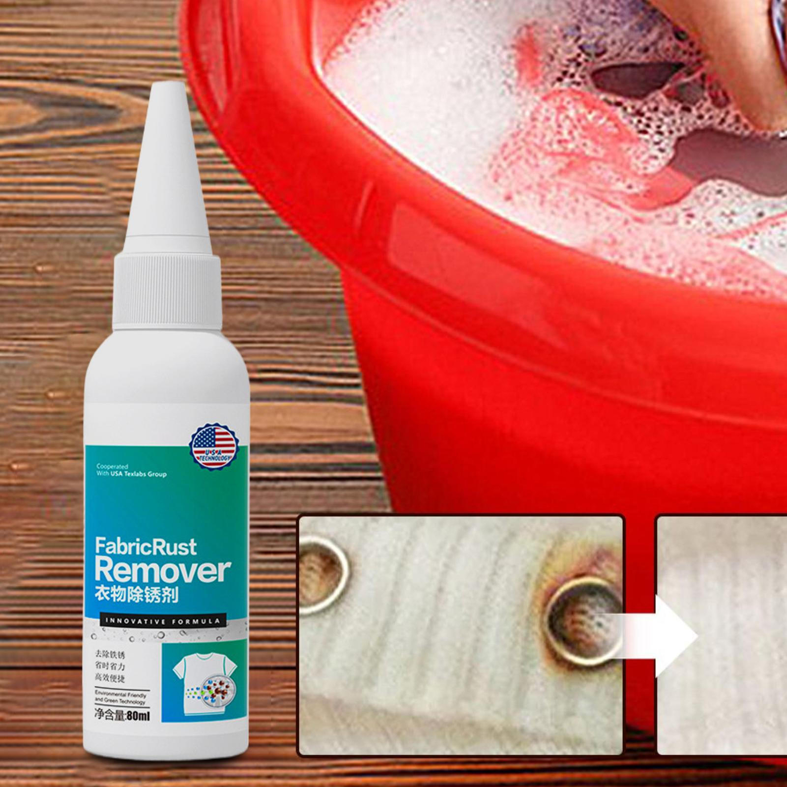 Fabric Rust Cleaner Professional Multifunctional Stains Remover Cleaning Liquid