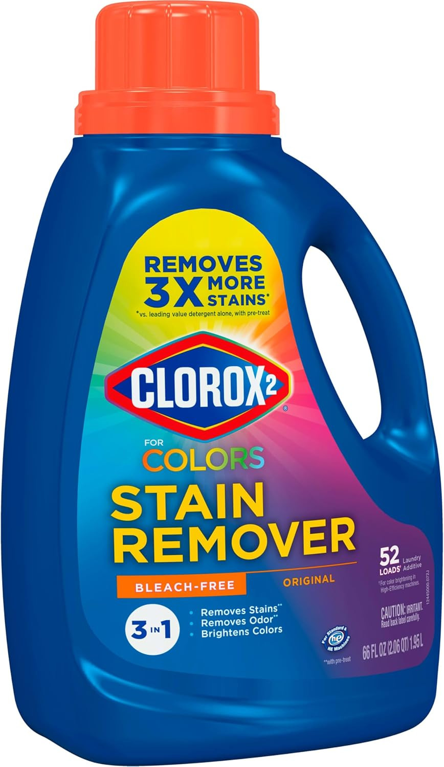 Color Safe Stain Remover and Laundry Additive 66 fl oz Bleach Free Brightener