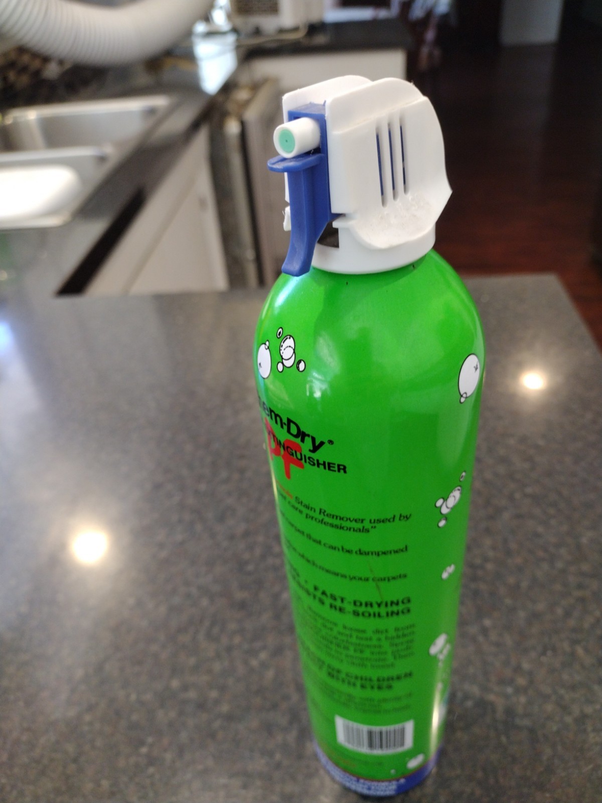 Vintage Chem Dry Stain Extinguisher 22oz Big Carpet Cleaner RARE!! 95% Full