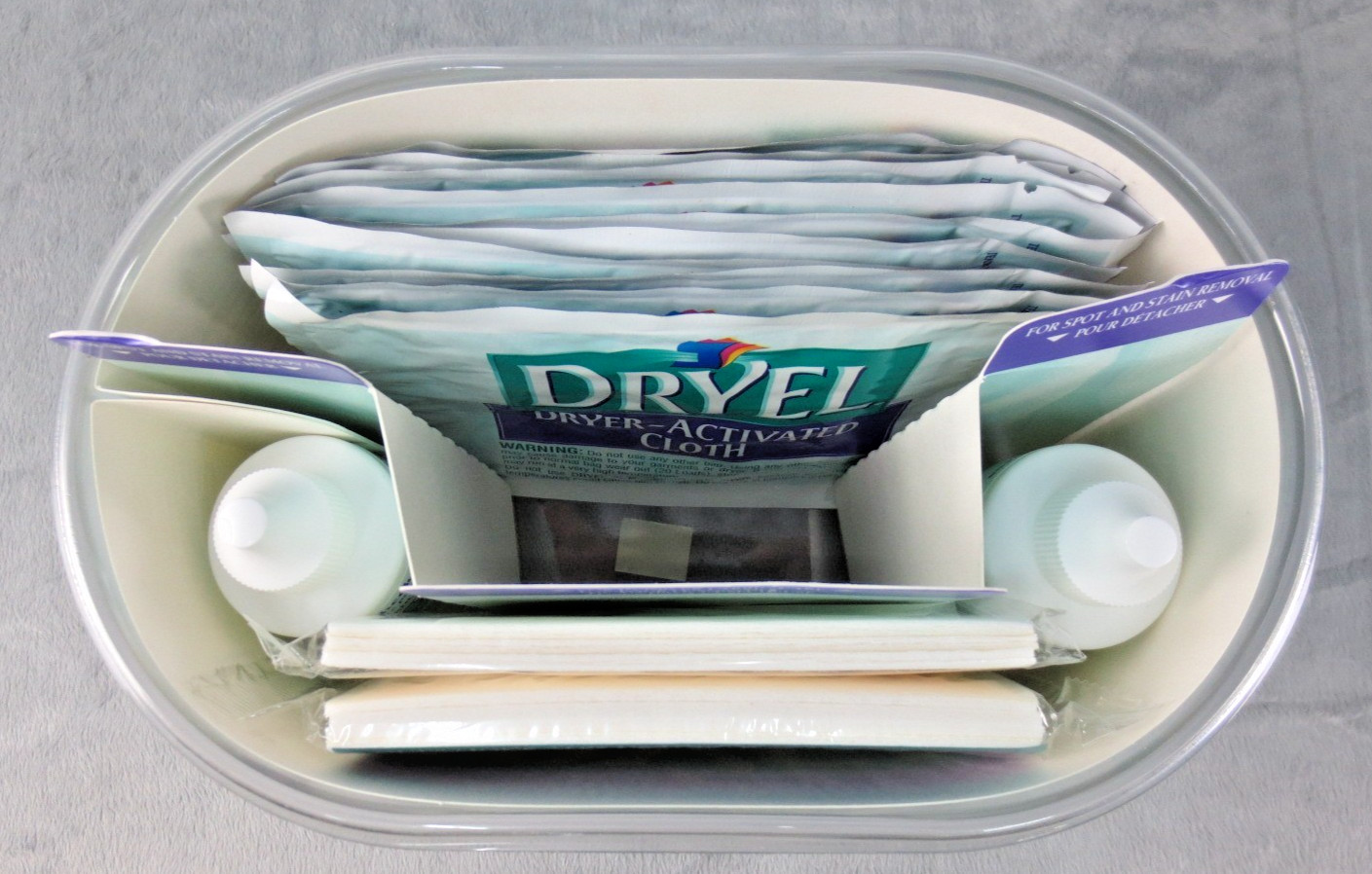 Partial* Box DRYEL Dry Clean Only Fabric Care In Your Dryer At-Home Starter Kit