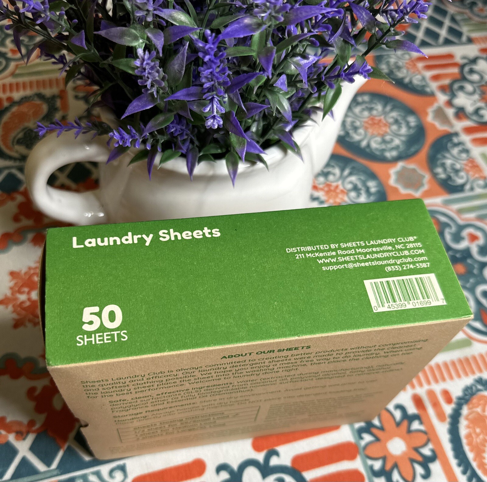 Sheets Laundry Club Laundry Detergent Sheets, Fresh Linen Scent, 50 sheets New