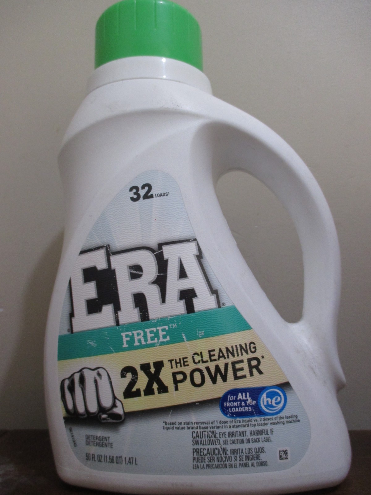 Era Free 2X Liquid Laundry Detergent, 32 Loads, 50 fl oz Discontinued